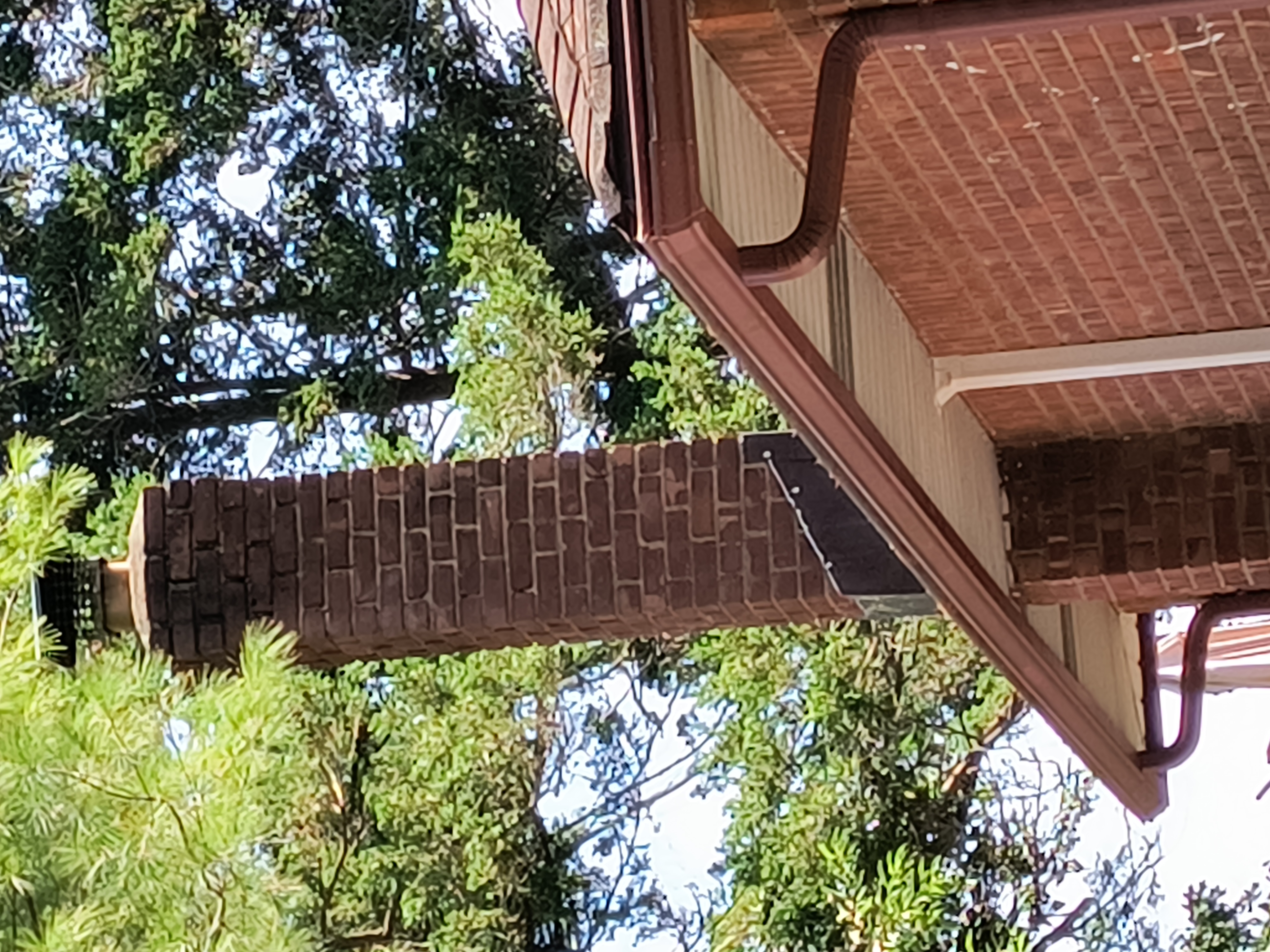 Before and after professional chimney cleaning in Floral Park, NY